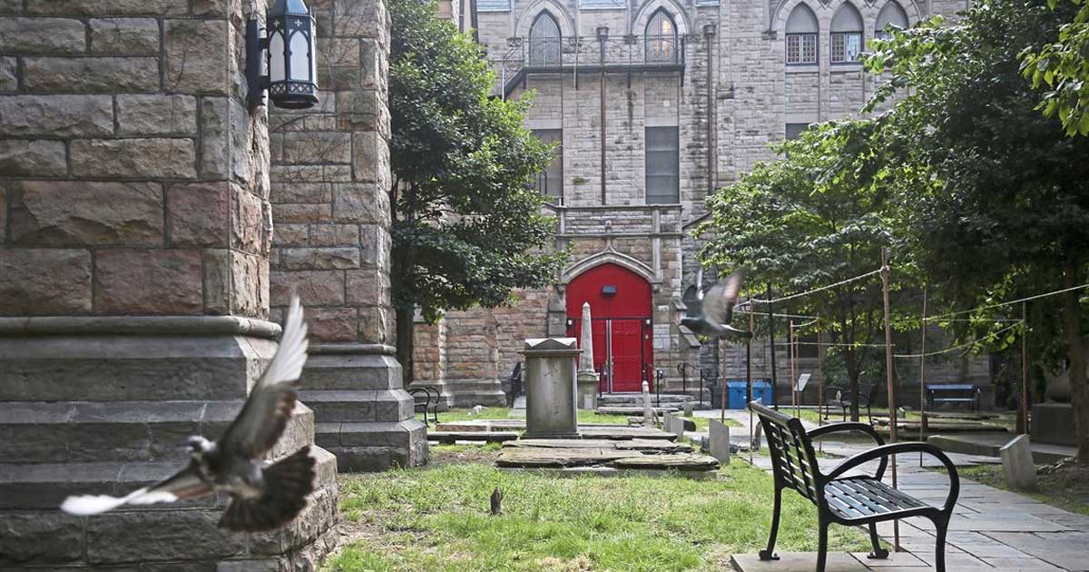 Trinity Cathedral, the Downtown Episcopal church built in 1872