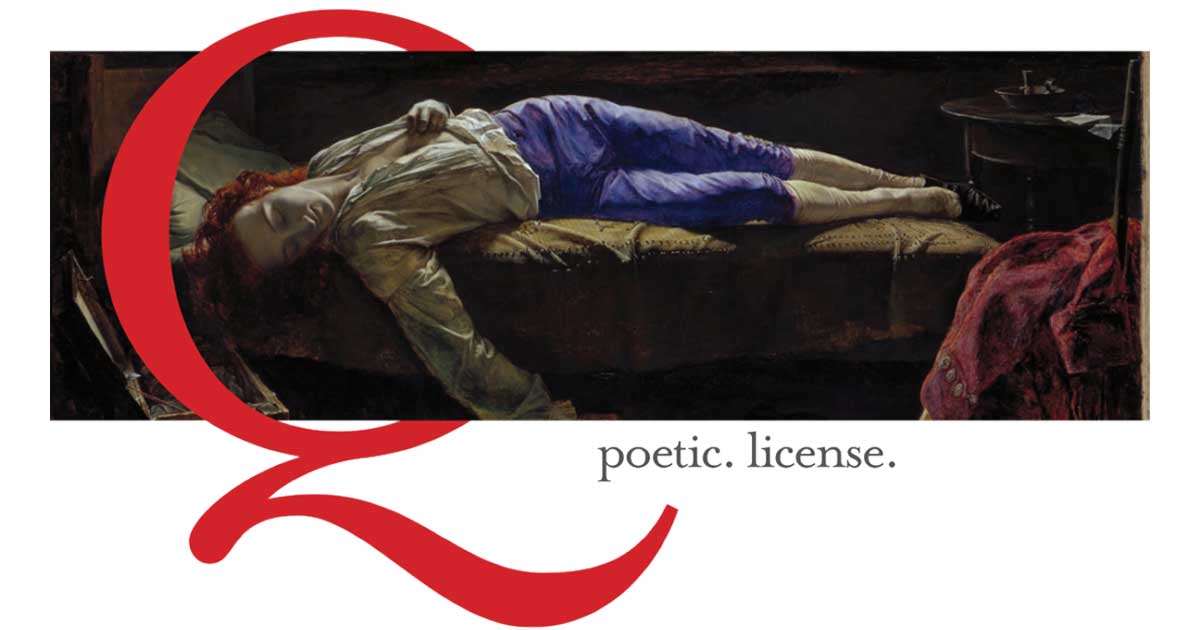 Chatterton painting. poetic. license.