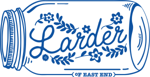 Logo for The Larder restaurant in East End Brewery
