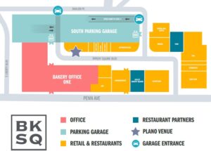 Bakery Square Parking Map
