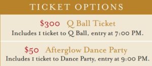 Q Ball Ticket prices