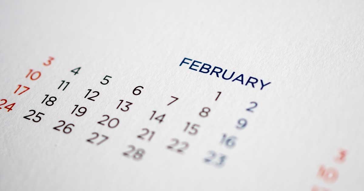 Feb 2025 calendar